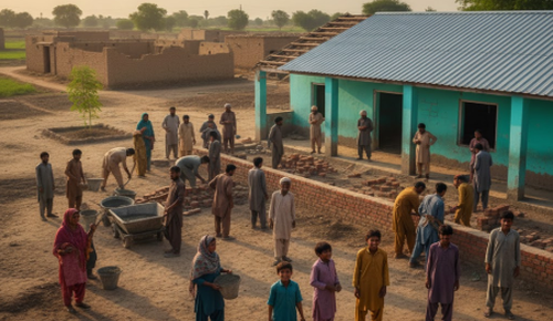 UNDP Awards School Rehabilitation Contract in Flood-Affected Sindh to Haji...